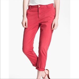 Current/Elliot the buddy trouser red coral size 29